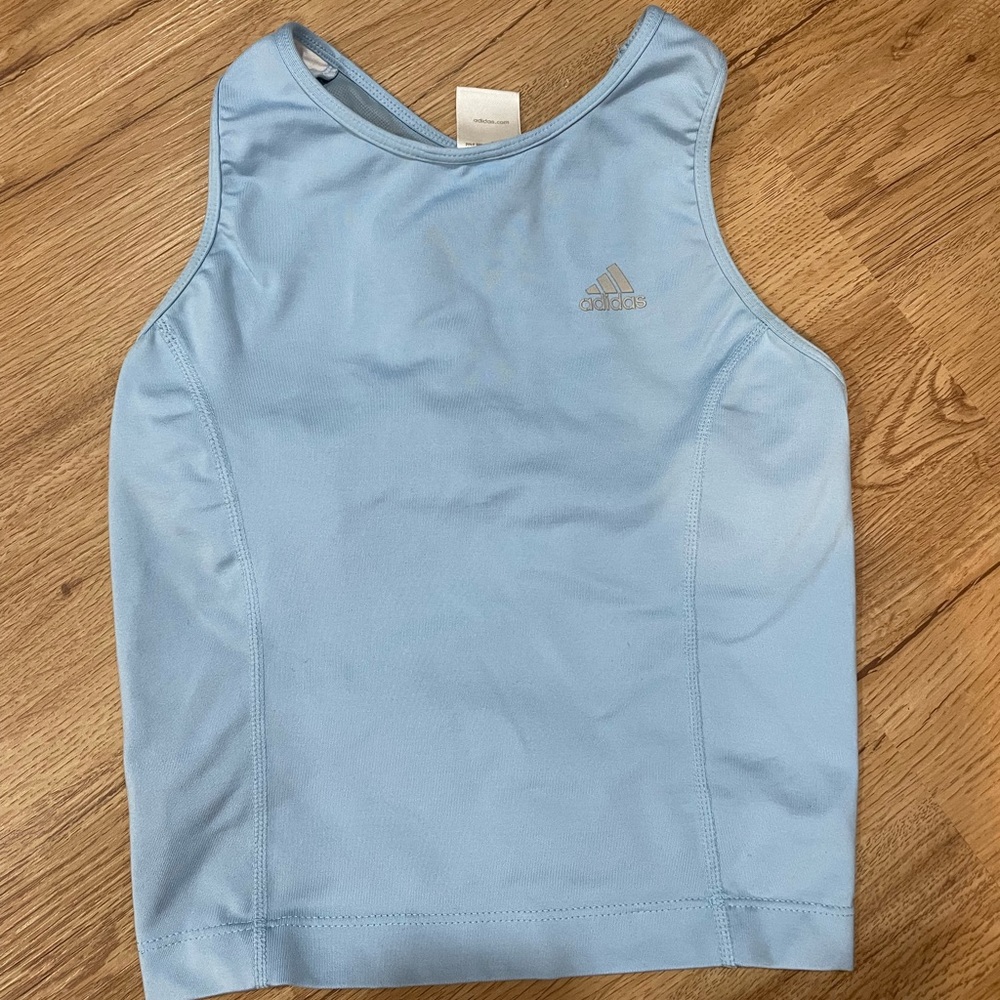 Vintage adidas workout top in GUC